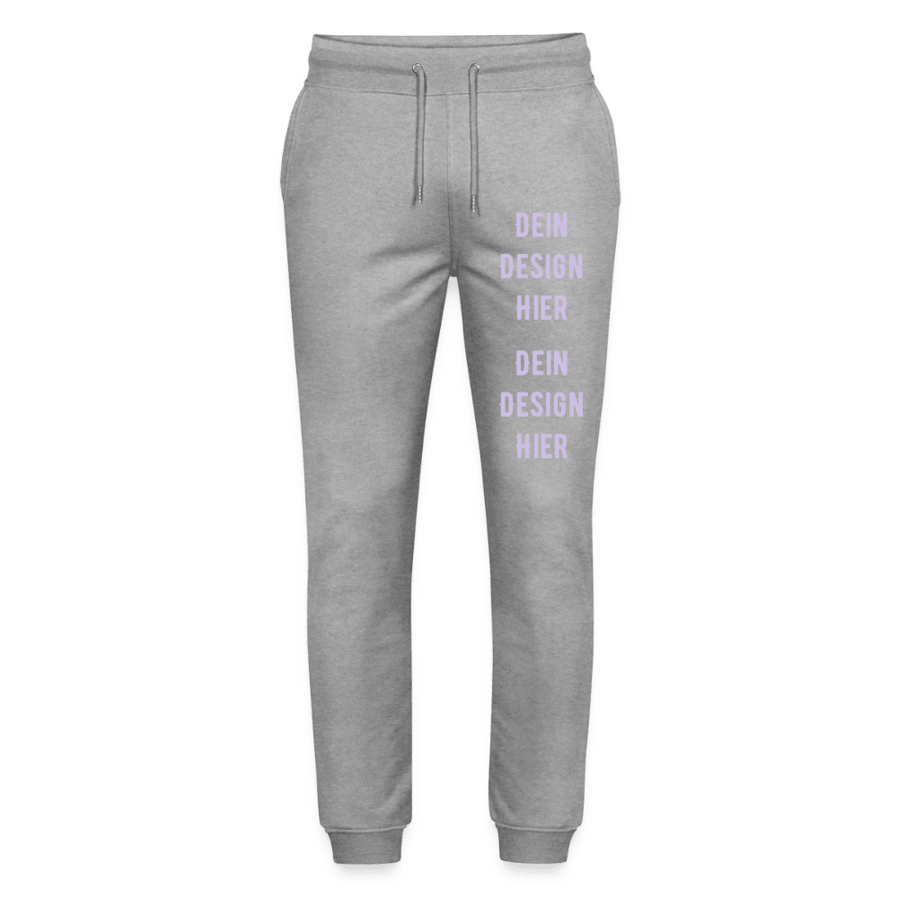 Unisex Bio Premium Jogginghose - Grau meliert