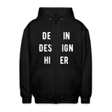 Unisex Kapuzenjacke - Schwarz