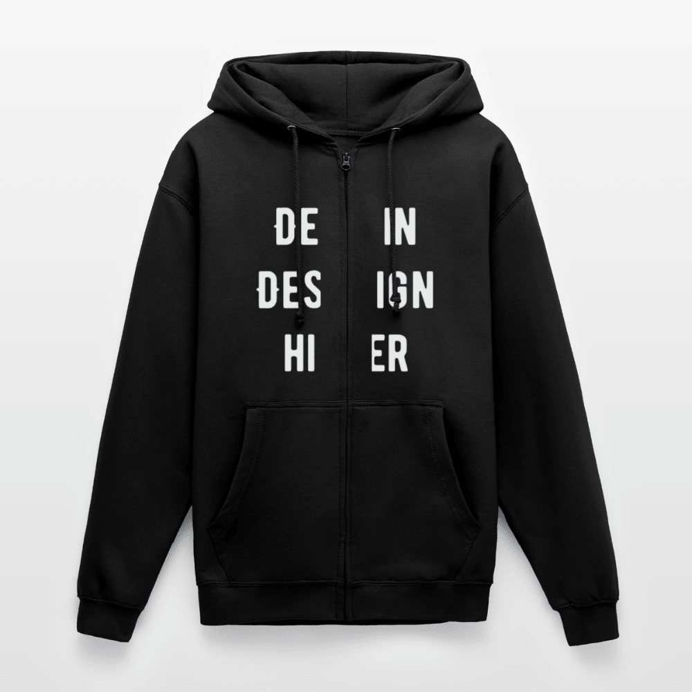 Unisex Kapuzenjacke - Schwarz