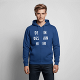Unisex Kapuzenjacke - Royalblau