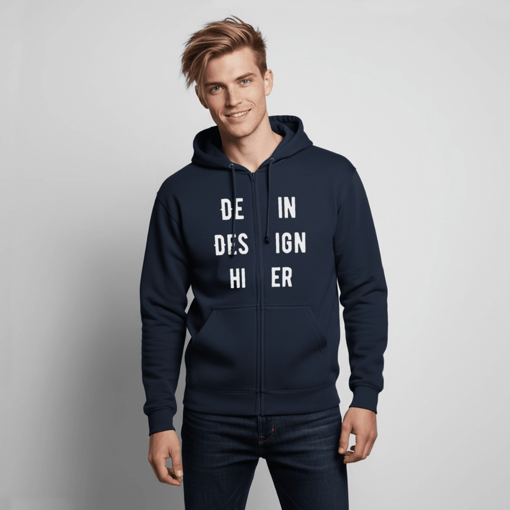 Unisex Kapuzenjacke - Navy