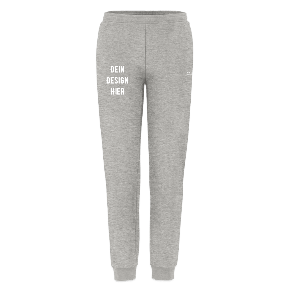 Unisex Premium Jogginghose - Grau meliert