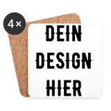 Untersetzer (4er-Set) - Weiß