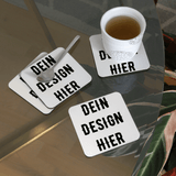 Untersetzer (4er-Set) - Weiß